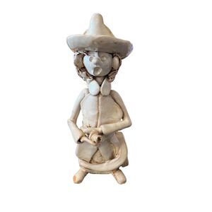 Dino Bencini Fireman Figurine Italian Artisan Pop Art Clay Sculpture